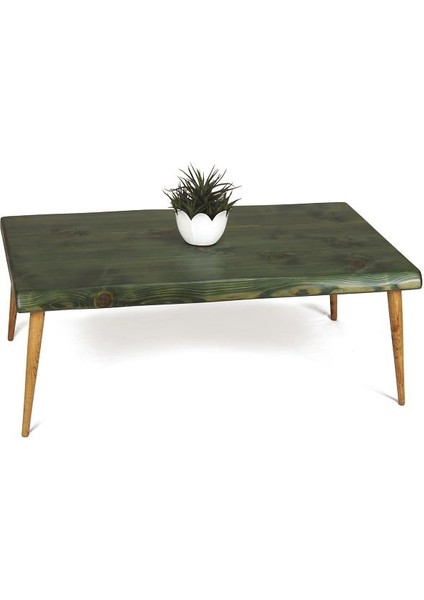 Doğal Ağaç Masif Kütük Orta Sehpa (60CM x 130CM) Ağaç Ayak