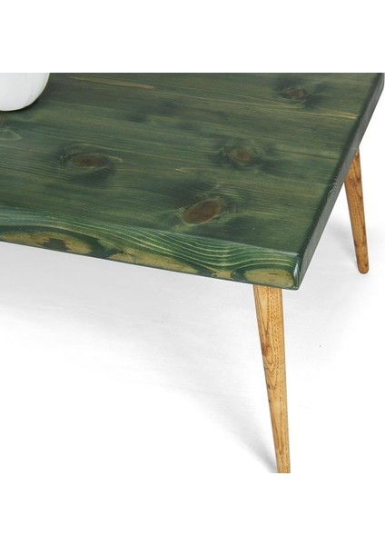 Doğal Ağaç Masif Kütük Orta Sehpa (60CM x 130CM) Ağaç Ayak