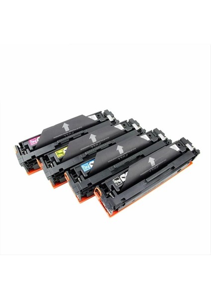 Canon I-Sensys LBP-662CDW CRG-055 Renkli Cmyk Muadil Takım (Chipsiz)