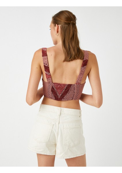 Askılı Crop Atlet