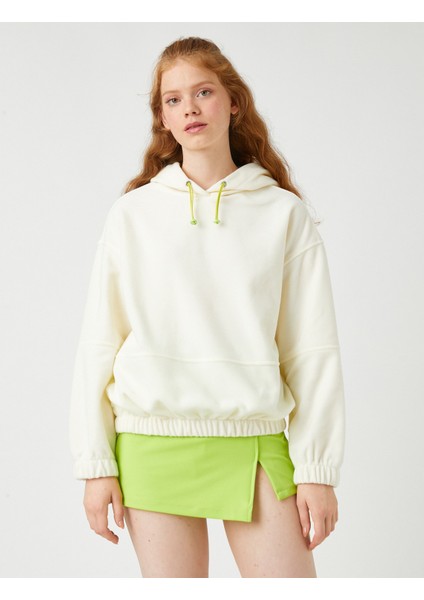 Beli Lastikli Sweatshirt Kapüşonlu modelleri
