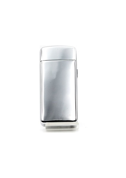 Kişiye Özel Silvio Monetti Gümüş Şarjlı USB Çakmak