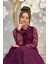 Mürdüm Dantelli Çocuk Abiye ABY4463 4