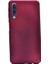 Samsung Galaxy A30S Kılıf Premier Silikon Esnek Koruma+Nano Glass Mürdüm 1
