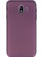Samsung Galaxy J4 Kılıf Premier Silikon+Nano Glass Koruyucu Mürdüm 1