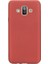 Samsung Galaxy J7 Duo Kılıf Premier Mat Arka Kapak Kırmızı 1