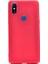 Xiaomi Mi Mix 3 Kılıf Premier Silikon Esnek Arka Koruma Kırmızı 1