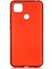 Xiaomi Redmi 9c Kılıf Premier Silikon Koruma+Nano Glass Kırmızı 1