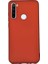 Xiaomi Redmi Note 8t Kılıf Premier Silikon Koruma+Nano Glass Kırmızı 1