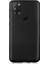 Alcatel 3x 2020 Kılıf Premier Mat Silikon Esnek Koruma+Nano Glass Siyah 1