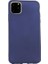 Apple iPhone 11 Pro Max Kılıf Premier Silikon Esnek Arka Koruma Lacivert 1