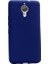 General Mobile Gm5 Plus Kılıf Premier Silikon+Nano Glass Koruyucu Lacivert 1