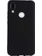 Meizu Note 9 Kılıf Premier Silikon Esnek Koruma+Nano Glass Siyah 1
