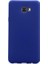 Samsung Galaxy C9 Pro Kılıf Premier Silikon+Nano Lacivert 1