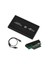 2.5'' Inç Sata Alüminyum HDD Kutusu Harddisk Kutu USB 2.0 DD-100 Siyah 1