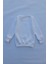 Unisex Beyaz Basic Içi Polarlı Örme Kalın Sweatshirt 2