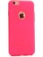 Apple iPhone 6 6s Kılıf Premier Silikon Esnek Silikon Pembe 1