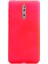 Nokia 8 Kılıf Premier Silikon Kılıf+Nano Glass Koruyucu Pembe 1