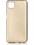 Huawei P40 Lite Kılıf Premier Silikon Esnek Koruma+Nano Glass Gold 1