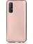 Oppo Reno 3 Pro Kılıf Premier Silikon Koruma+Nano Glass Bronz 1