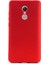 Apsuwa Xiaomi Redmi Note 4x Kılıf Premier Silikon+Nano Glass Kırmızı 1