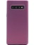 Samsung Galaxy S10 Plus Kılıf Premier Silikon Esnek Koruma+Nano Glass Mürdüm 1