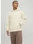 Jorslope Fleece Sweat Hood Ln Beyaz Erkek Sweatshirt 12216573-Moonb 3