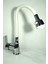 Beyaz Çift Fonksiyonlu Mutfak Musluğu Bataryası Çeşmesi 1