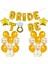 Bride To Be Altın Folyo Balon Set 1