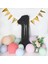 1 Siyah Rakam Folyo Balon 34" Inc 82 cm 2