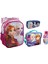 Frozen Okul Çantası Beslenme Çantası Kalemlik Matara 4'lü Set 1