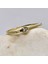 0,25CT Pırlanta Montörü(Signty Taşlı)Kare Kol Tasarım 14 Ayar Altın Hediye Kadın Modern Tektaş Yüzük 2