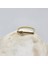 0,25CT Pırlanta Montörü(Signty Taşlı)Kare Kol Tasarım 14 Ayar Altın Hediye Kadın Modern Tektaş Yüzük 4