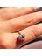 1,05CT Aleksandrit 0.30CT Pırlanta(Signty)Taşlı Anturajlı Vintage Tasarım Modern 925 Ayar Gümüş Yüzük 2