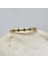 Beş Taş 0,45CT Pırlanta Montörü Evlilik Alyansı-Pırlanta(Signity Taşlı)Alyans-Hediye Gümüş Yüzük 5