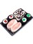 Sushi Nigiri Somon, Ahtapot - Maki Tuna, Salatalık Desenli Renkli Çorap 4 Çift 1