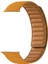 Apple Watch Se 2 2022 44MM Kordon Deri Mıknatıslı Gizli Mıknatıslı Krd 34 Kahverengi Açık 1