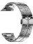 Casestreet Apple Watch 7 45MM Kordon Titanium Alaşımlı Metal Krd 63 Gümüş 1