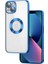 Apple iPhone 13 Kılıf Kamera Korumalı Logo Gösteren Omega Silikon Kapak 1