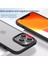 Iphone 14 (6.1) Kılıf Metal Düğme ve Kamera Çerçeveli Kenarları Silikon Arkası Sert Titanium Case 3