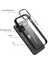 Iphone 14 (6.1) Kılıf Metal Düğme ve Kamera Çerçeveli Kenarları Silikon Arkası Sert Titanium Case 4