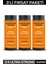 Saç Şekillendirici Pudra Toz Wax Ultra Strong Turuncu 20GR X3 + Şekil Tarağı 4'lü Set 2