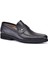 Deri Siyah Günlük Loafer Erkek Ayakkabı -8345- 2
