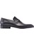 Siyah Klasik Loafer Kösele Erkek Ayakkabı -10122- 1