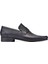 Siyah Klasik Loafer Kösele Erkek Ayakkabı -7009- 1