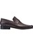 Kahverengi Klasik Loafer Kösele Erkek Ayakkabı -7005- 1