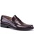 Bordo Loafer Kösele Ayakkabı -9324- 2