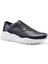 Siyah Baskı Beyaz Taban Sneaker -10961- 2
