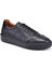 Siyah Bağcıklı Sneaker Erkek Ayakkabı -12432- 2