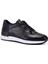 Siyah Baskı Sneaker Ayakkabı -11618- 2